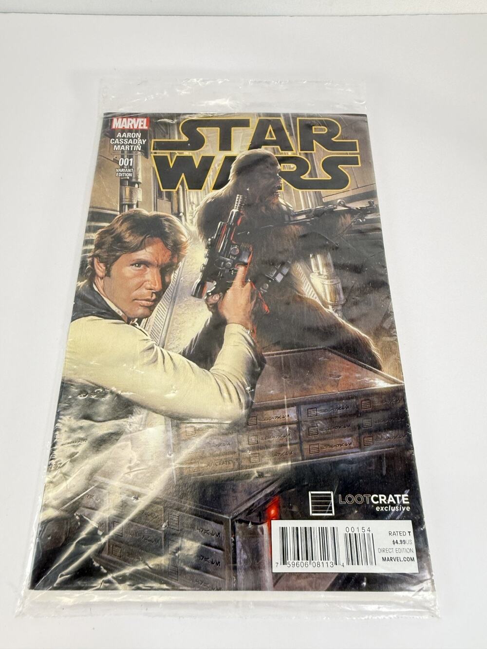 Star Wars #1 Dell'Otto Loot Crate Exclusive Variant Polybagged Factory Sealed NR
